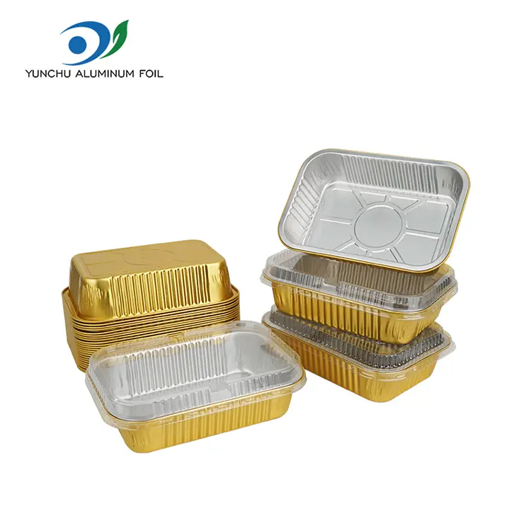 Jednorázové grilování s sebou hliníkové fólie kontejnery Jednorázové grilování s sebou hliníkové fólie kontejnery