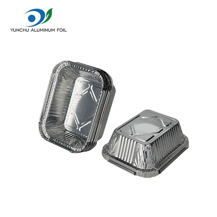 Obdélníkový grilovací nádoby na hliníkové fólii