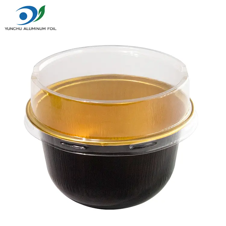 Co jsou kulaté nádoby z hliníkové fólie s hladkou stěnou?