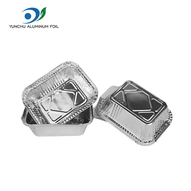 Obdélníkový grilovací nádoby na hliníkové fólii