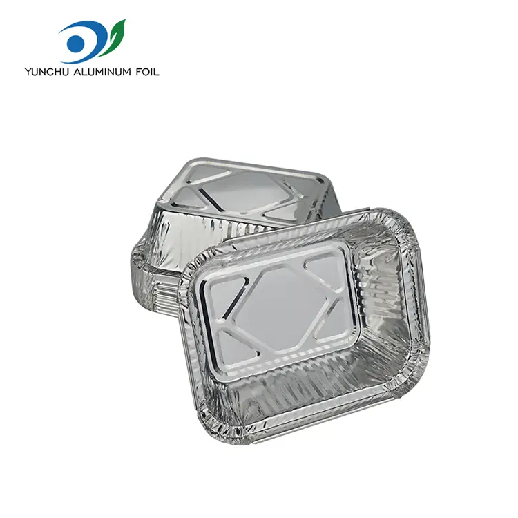 Obdélníkový grilovací nádoby na hliníkové fólii