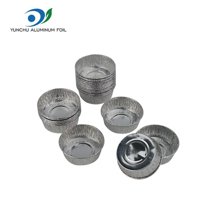 Cake Pečení Cup stříbrná hliníková fólie s potravinami nádoba Cake Pečení Cup stříbrná hliníková fólie s potravinami nádoba