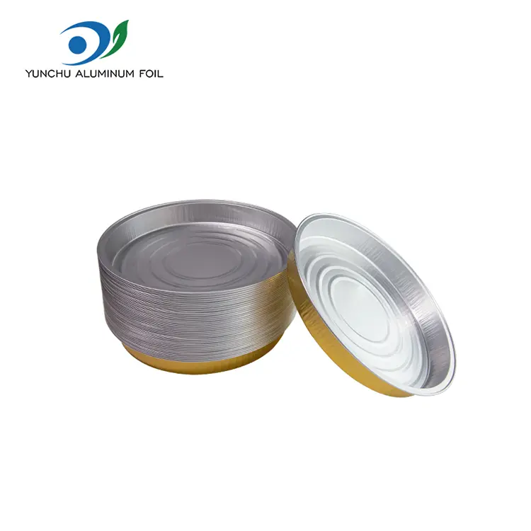 Jednorázová kola pečení hliníkových fólií