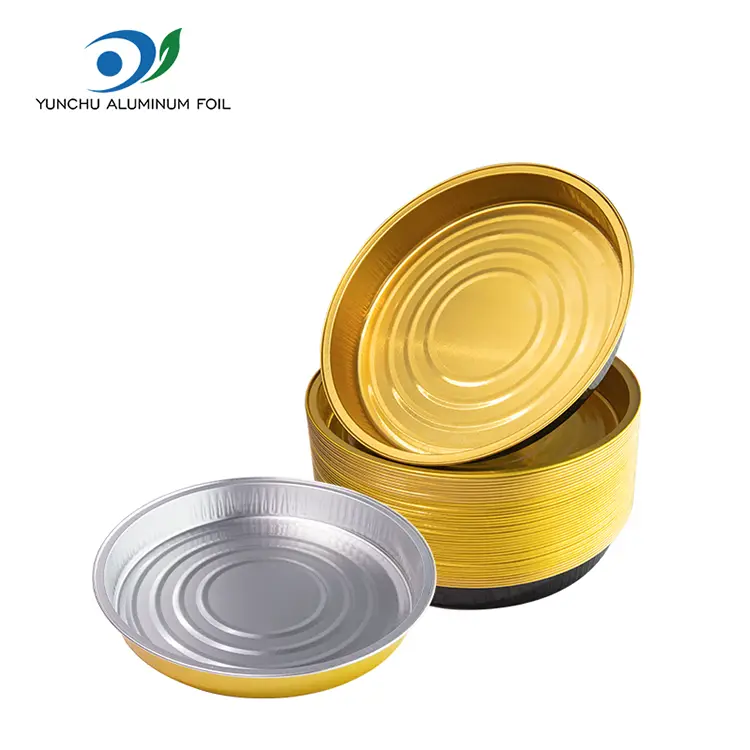 Jednorázová kola pečení hliníkových fólií