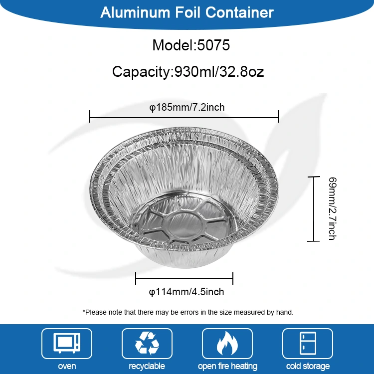 Jednorázové nádoby na hliníkové fólii na jednoráčce