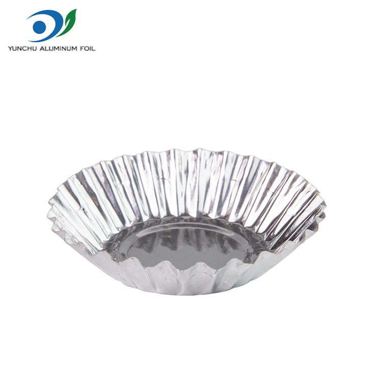 Vaječný koláč na pečení Stříbrné hliníkové fólie s potravinami nádoba