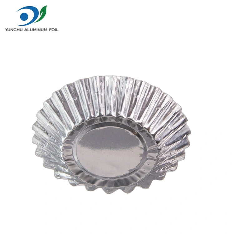 Vaječný koláč na pečení Stříbrné hliníkové fólie s potravinami nádoba