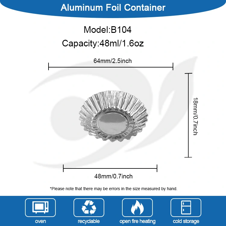 Vaječný koláč na pečení Stříbrné hliníkové fólie s potravinami nádoba