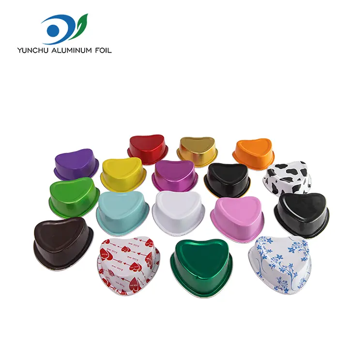 Srdeční pečeně s hladkou stěnou hliníkových fólií