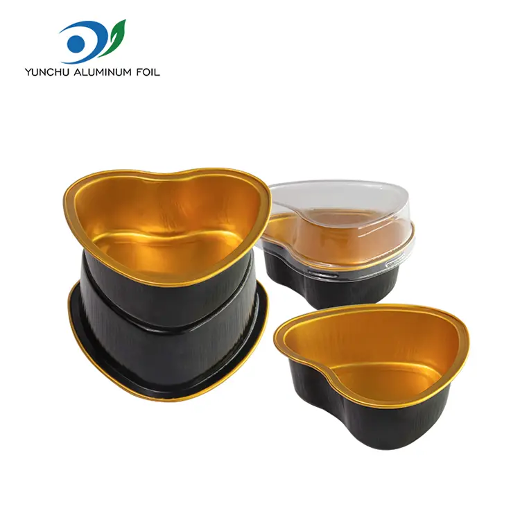 Srdeční pečeně s hladkou stěnou hliníkových fólií