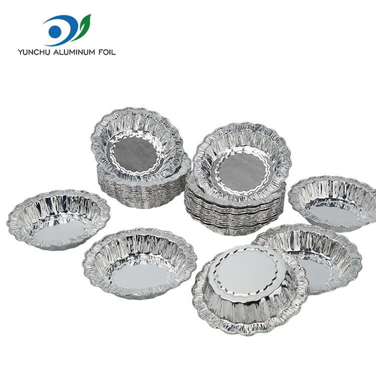 Krajka kulatého pečení dort stříbrný hliníkový fólii nádoby