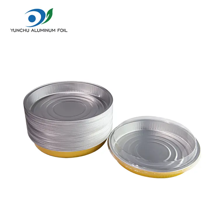 Plech na pečení pizzy kulaté nádoby na hliníkové fólie