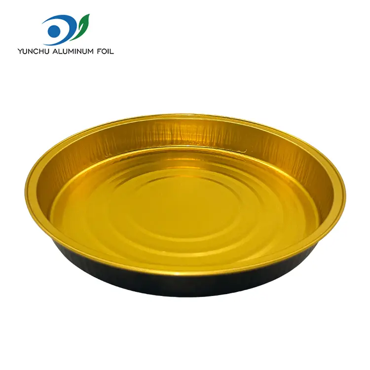 Plech na pečení pizzy kulaté nádoby na hliníkové fólie