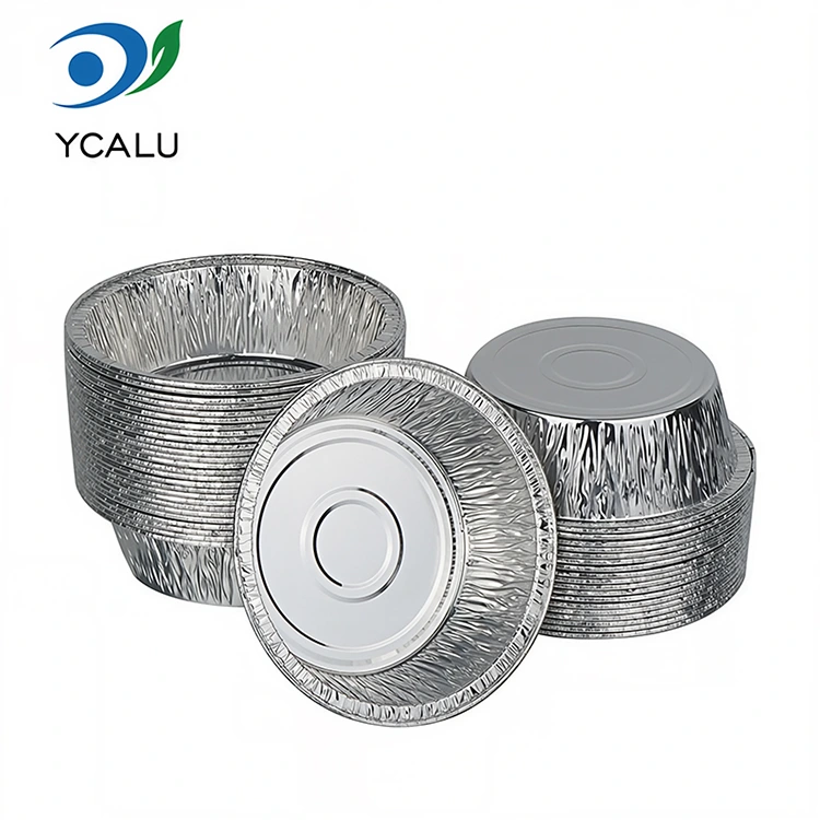 Jednorázové BBQ vzduchové fritézy stříbrné hliníkové fóliové nádoby na potraviny